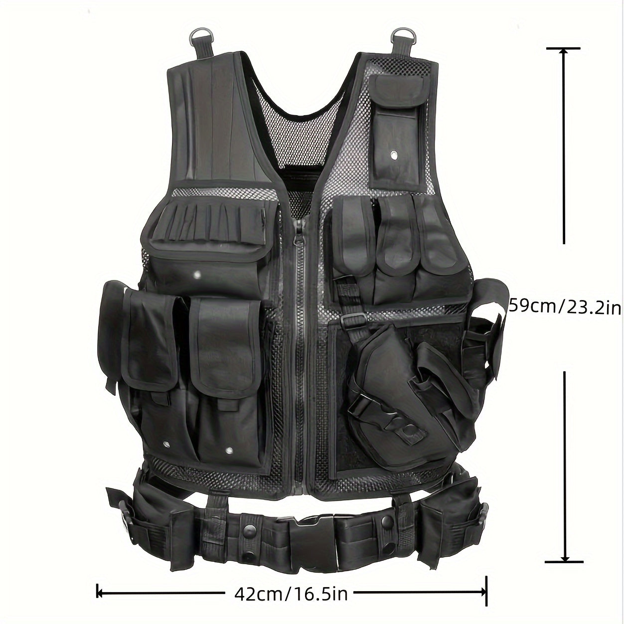 Mens Training Vest With Interchangeable Holster System | New Edition